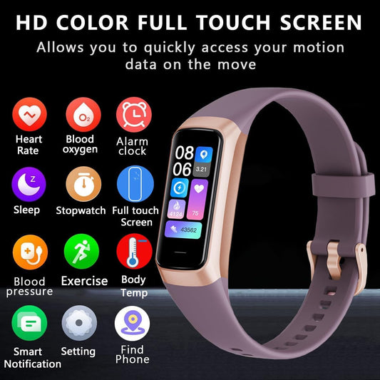 Fitness Tracker with 24/7 Heart Rate Blood Oxygen Sleep Monitor,Activity Tracker with 1.1" AMOLED Touch Color Screen, Multiple Sport Modes Step Counter,Ip68 Waterproof for Women Men