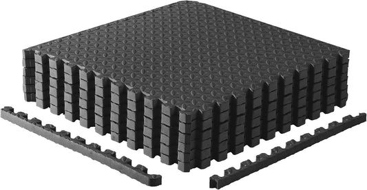 CAP 24-Inch Interlocking EVA Foam Puzzle Exercise Mat, 1-Inch