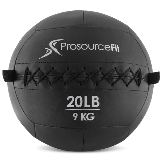 Soft Medicine Balls with Color-Coded Weights, 20 Lb