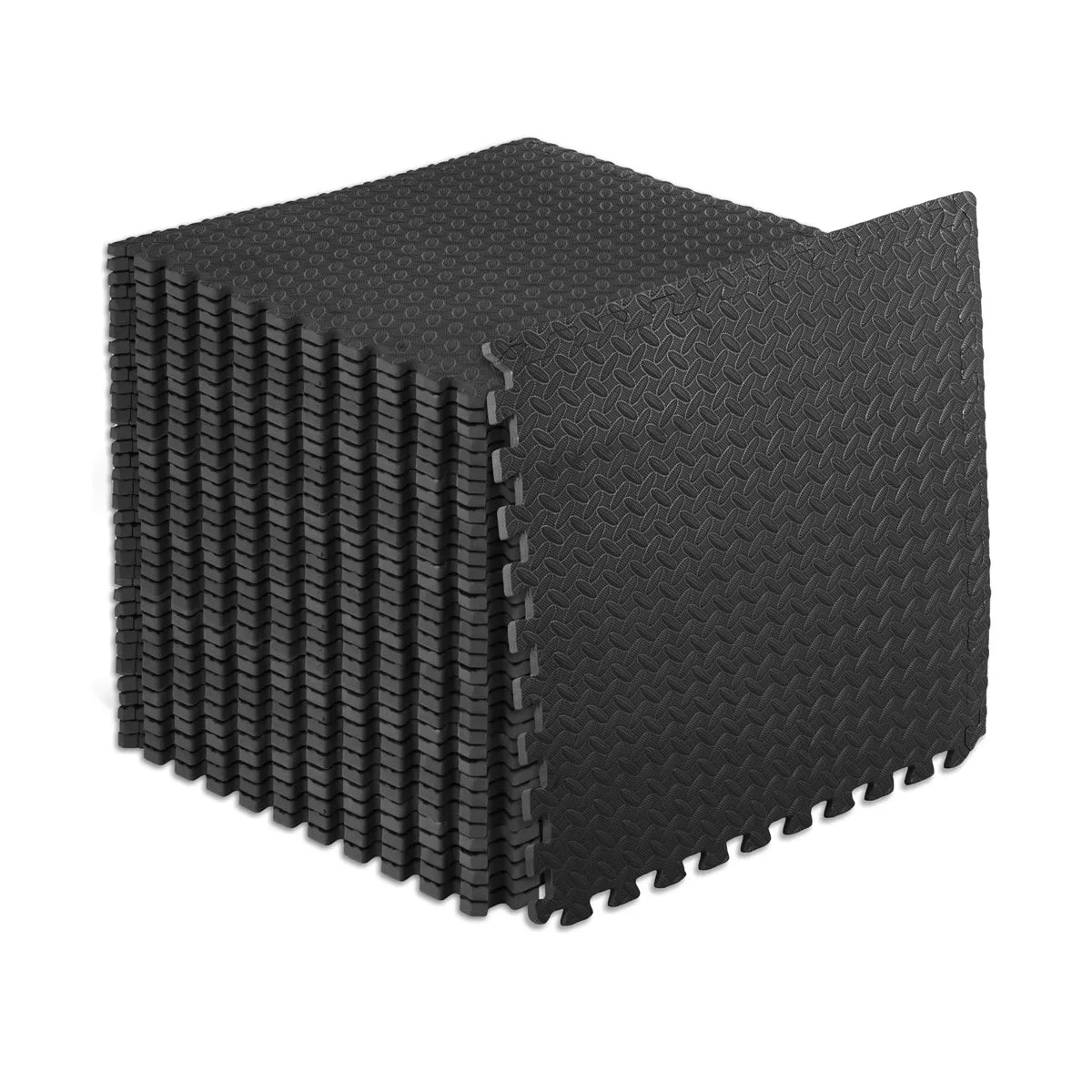 Prosourcefit Exercise Puzzle Mat, 24” X 24” X ½” Tiles