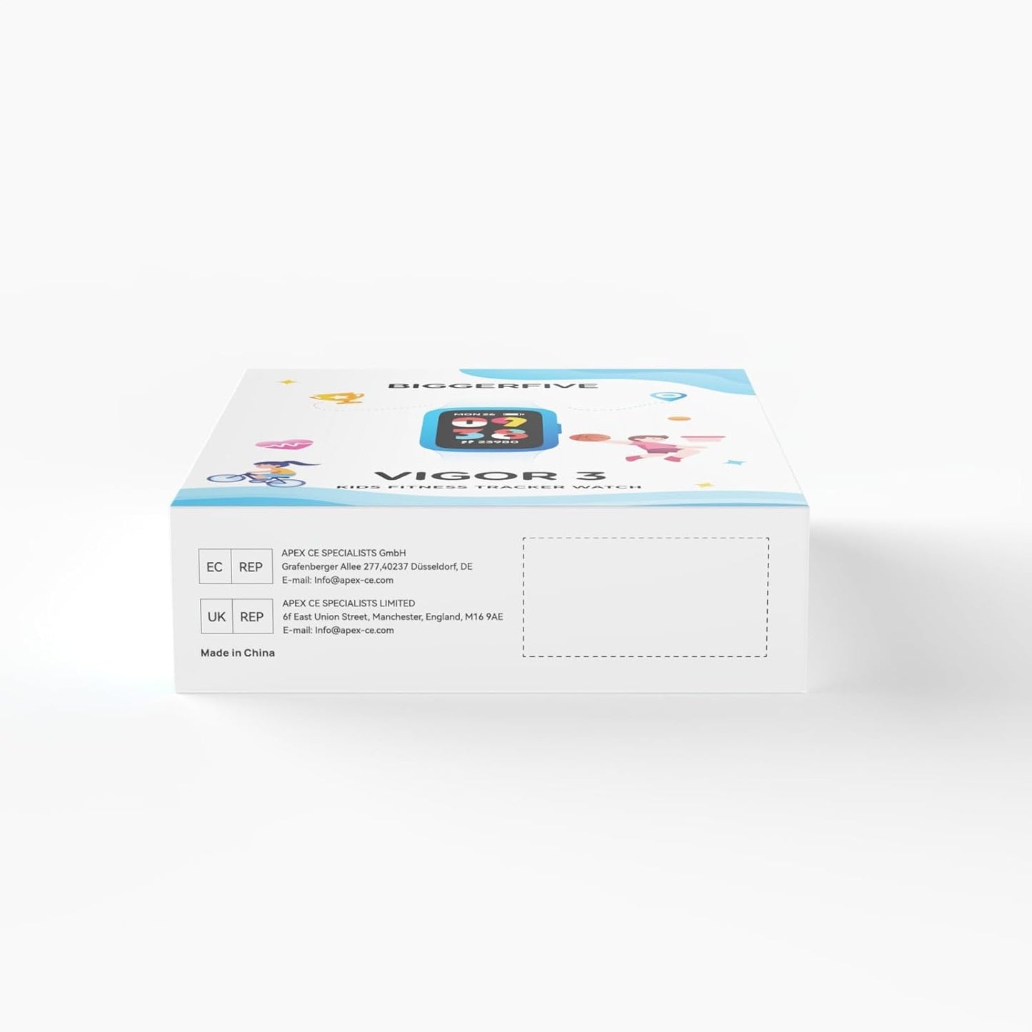 Kid's Fitness Tracker, Vigor Fit Smart Fitness Tracker | 1.1" AMOLED Screen, 25 Sport Modes, Heart Rate & Sleep Monitor, Blood Oxygen Sensor, Smart Notifications, IP68 Waterproof