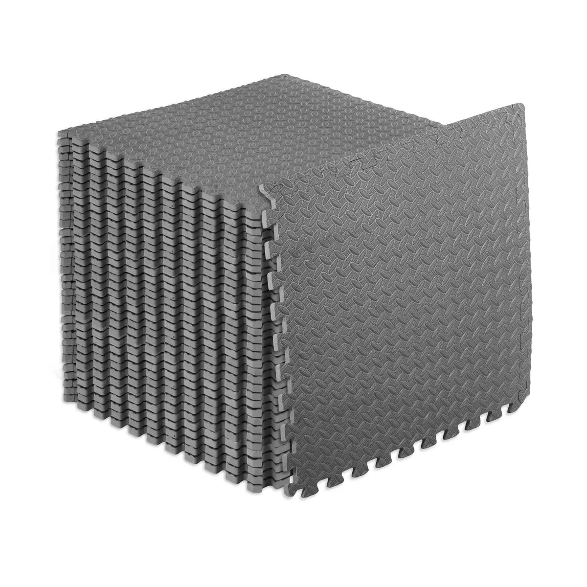 Prosourcefit Exercise Puzzle Mat, 24” X 24” X ½” Tiles