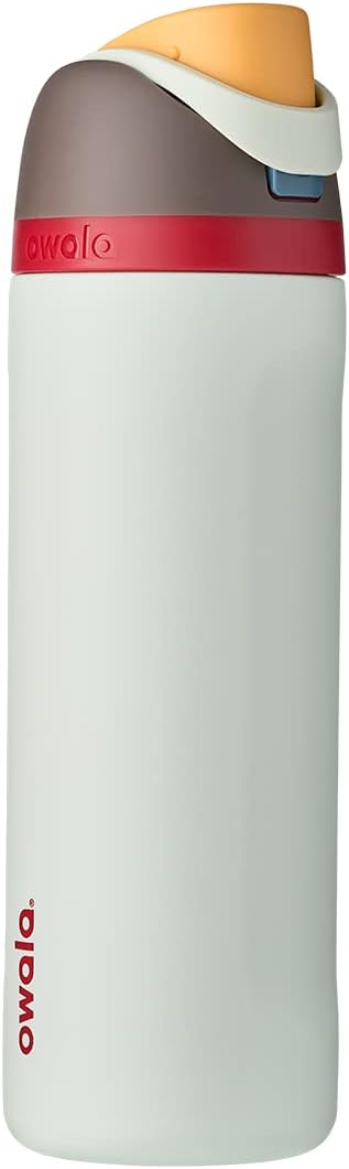 Owala FreeSip 24 oz Insulated Stainless Steel Water Bottle | Two-Way Spout with Built-In Straw & Carry Handle | Leak-Proof, BPA-Free, Triple-Layer Insulation