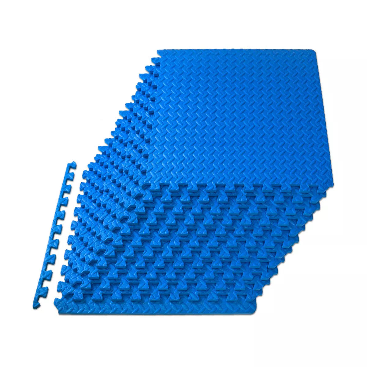 Prosourcefit Exercise Puzzle Mat, 24” X 24” X ½” Tiles