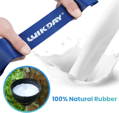 Kids + Family Resistance Band Set (5-Pack, 12” x 2”)