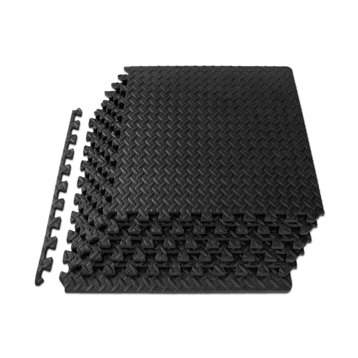 Prosourcefit Exercise Puzzle Mat, 24” X 24” X ½” Tiles