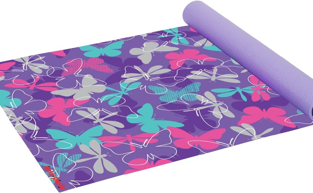 Kids Play & Stretch Gym Mat (60” x 24”, Non-Slip, 3mm Thick)