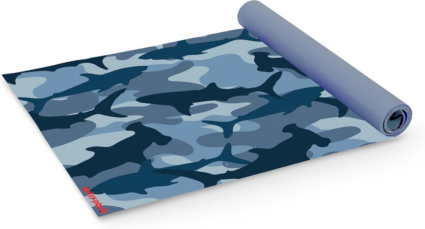 Kids Play & Stretch Gym Mat (60” x 24”, Non-Slip, 3mm Thick)