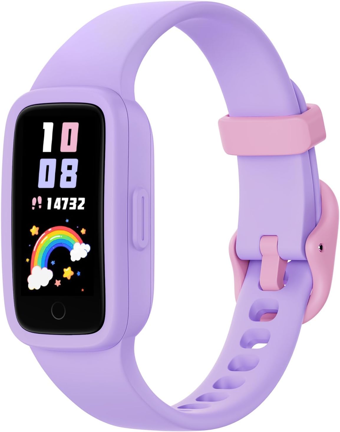 Kid's Fitness Tracker, Vigor Fit Smart Fitness Tracker | 1.1" AMOLED Screen, 25 Sport Modes, Heart Rate & Sleep Monitor, Blood Oxygen Sensor, Smart Notifications, IP68 Waterproof