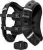 Weighted Vest for Walking, Running, and Training | 6–20 lb Adjustable Workout Vest with Reflective Strips & Pocket