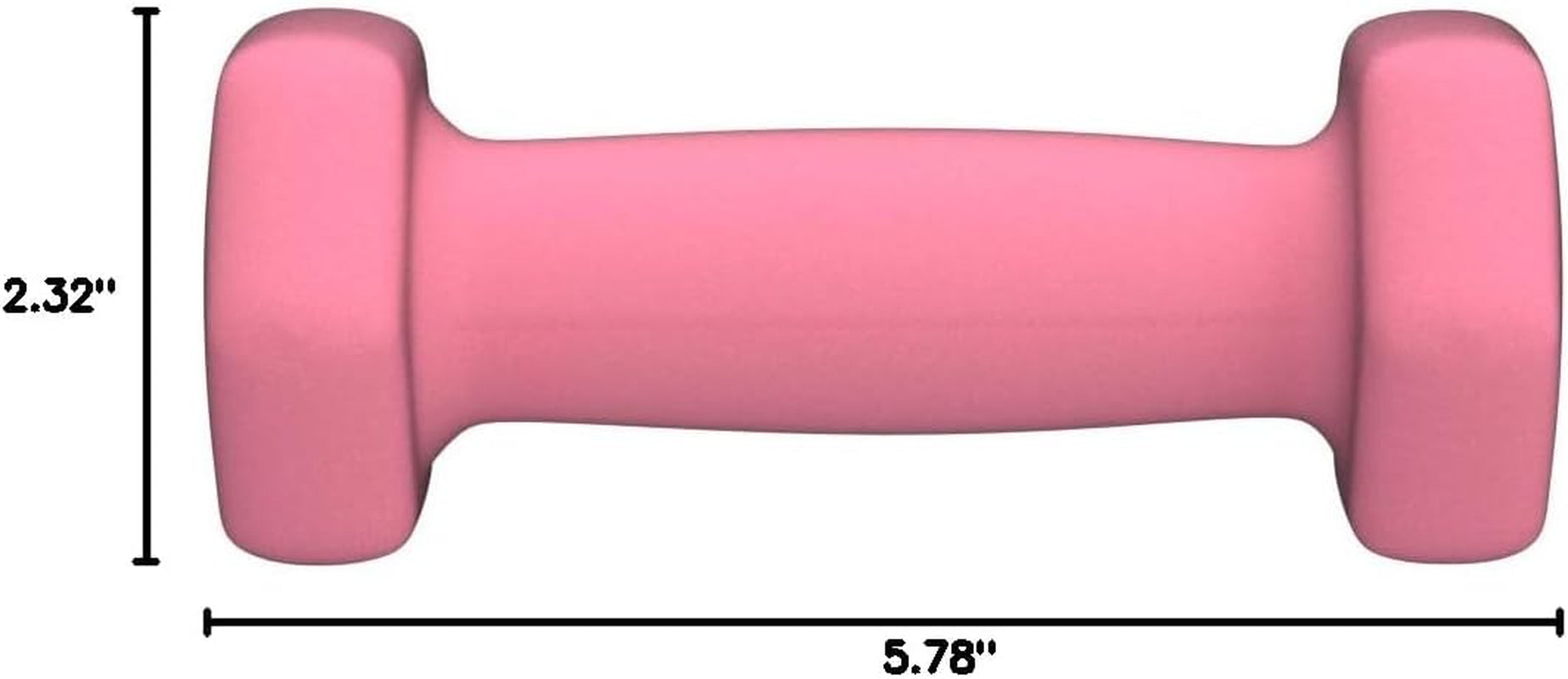 2lb Neoprene Dumbbell Set for Beginners & Kids Ready to Lift | Safe, Non-Slip Hand Weights for Light Exercise & Family Workouts