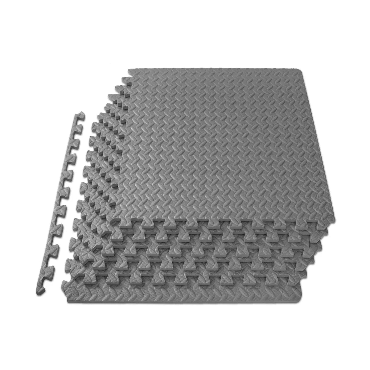 Prosourcefit Exercise Puzzle Mat, 24” X 24” X ½” Tiles