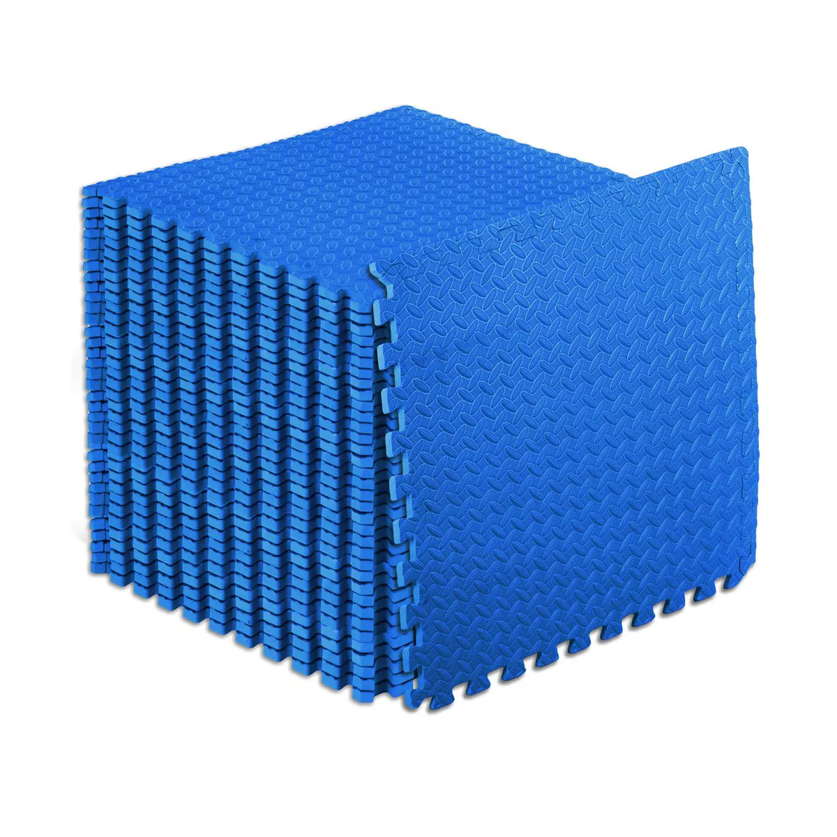 Prosourcefit Exercise Puzzle Mat, 24” X 24” X ½” Tiles