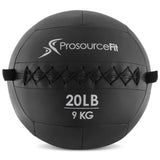 Soft Medicine Balls with Color-Coded Weights, 20 Lb