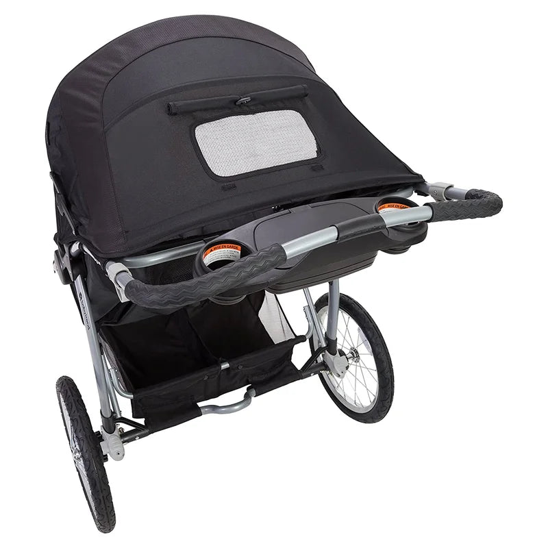 Foldable 3 Wheel Multi-Child Stroller with Storage