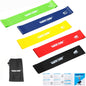 Kids + Family Resistance Band Set (5-Pack, 12” x 2”)