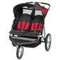 Foldable 3 Wheel Multi-Child Stroller with Storage