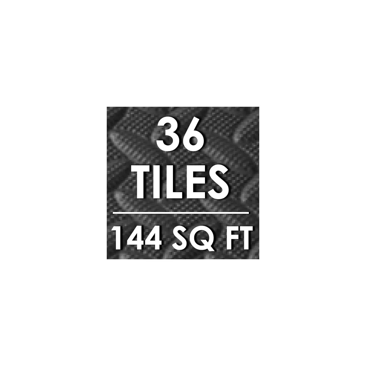 Prosourcefit Exercise Puzzle Mat, 24” X 24” X ½” Tiles