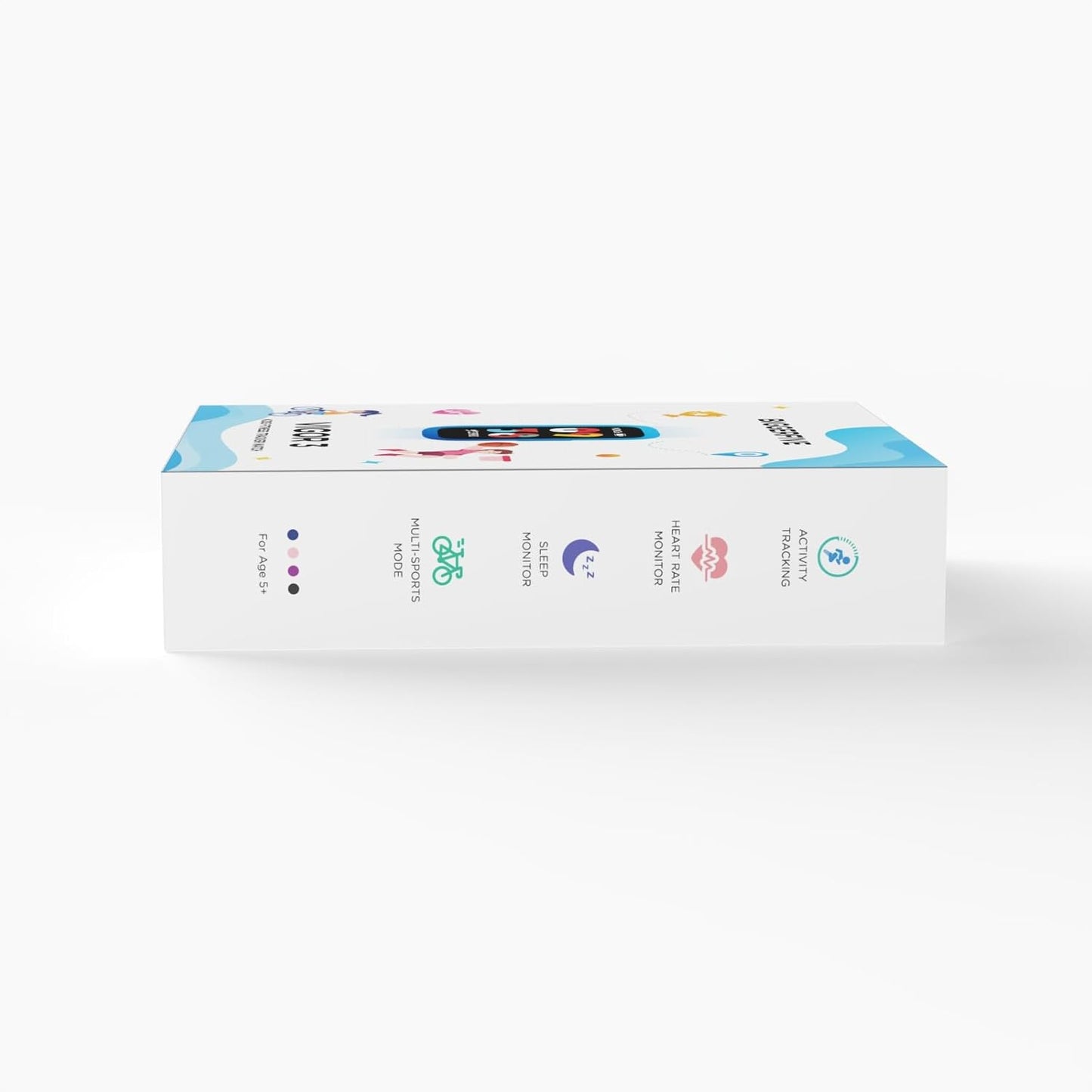 Kid's Fitness Tracker, Vigor Fit Smart Fitness Tracker | 1.1" AMOLED Screen, 25 Sport Modes, Heart Rate & Sleep Monitor, Blood Oxygen Sensor, Smart Notifications, IP68 Waterproof