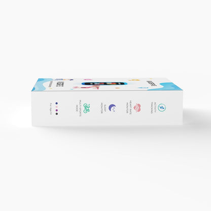 Kid's Fitness Tracker, Vigor Fit Smart Fitness Tracker | 1.1" AMOLED Screen, 25 Sport Modes, Heart Rate & Sleep Monitor, Blood Oxygen Sensor, Smart Notifications, IP68 Waterproof