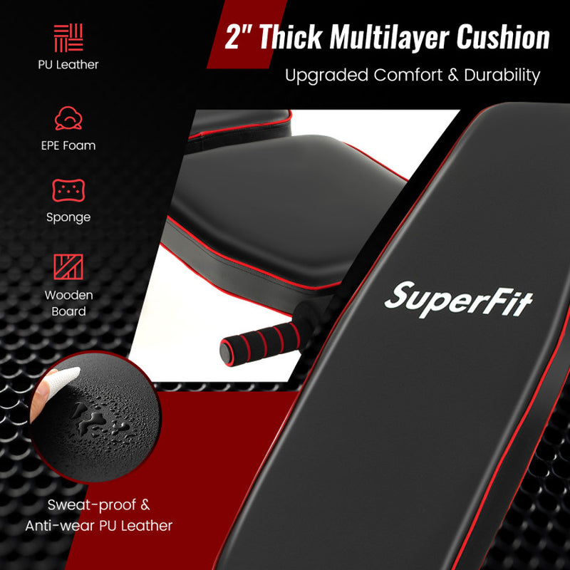 Adjustable Weight Bench Strength Training for Full Body Workout