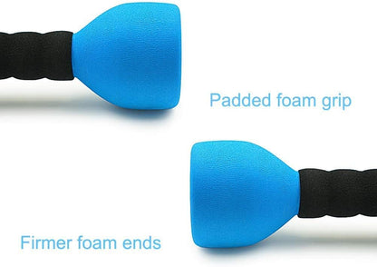 Foam-Covered Kids Dumbbells – Safe Pretend Weights for Ages 3–6 | 2lb Foam Toy Dumbbells for Toddlers